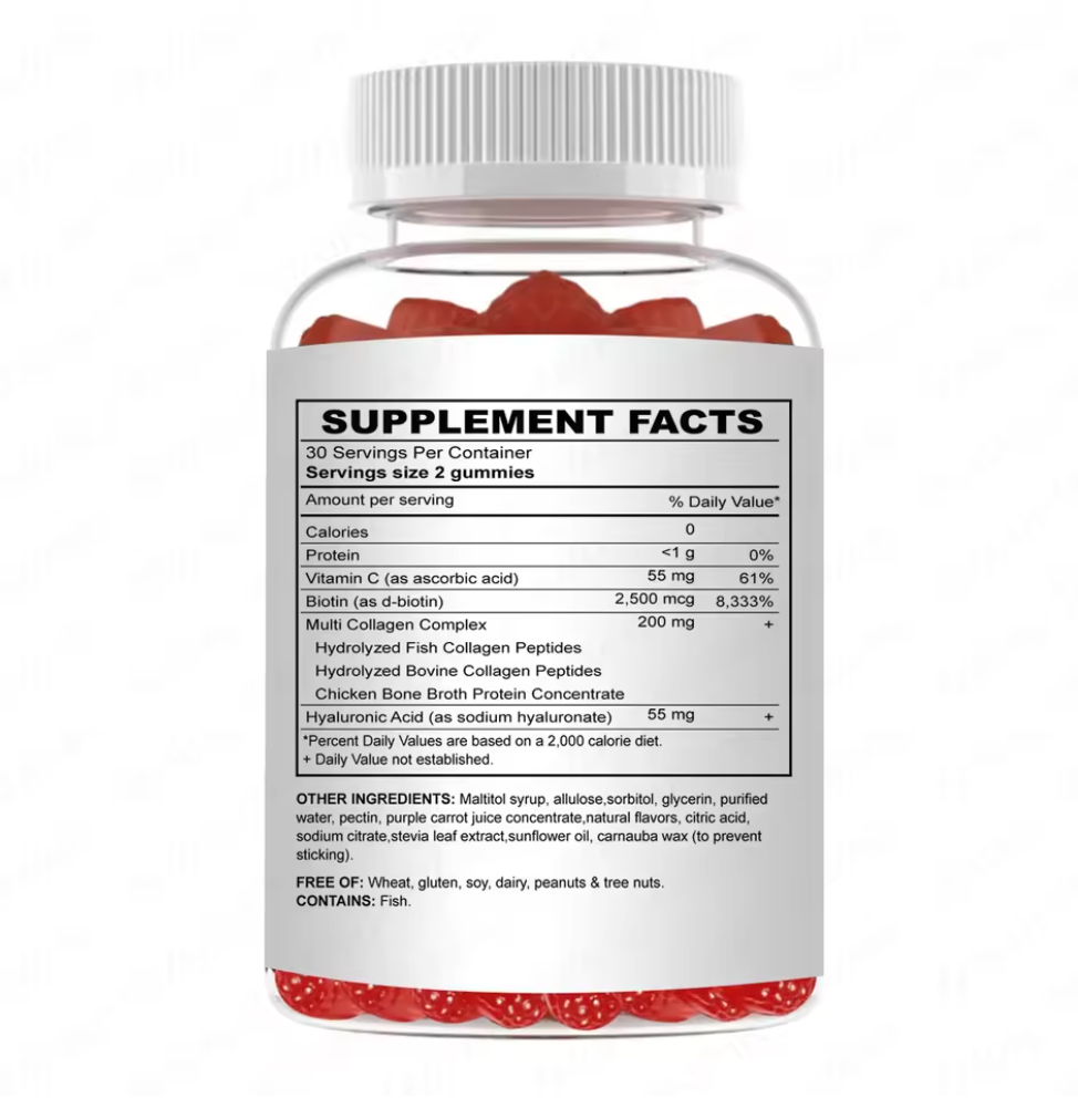 The Beauty Code Collagen Peptides Gummies