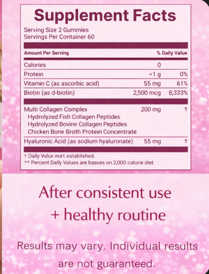 The Beauty Code Collagen Peptides Gummies